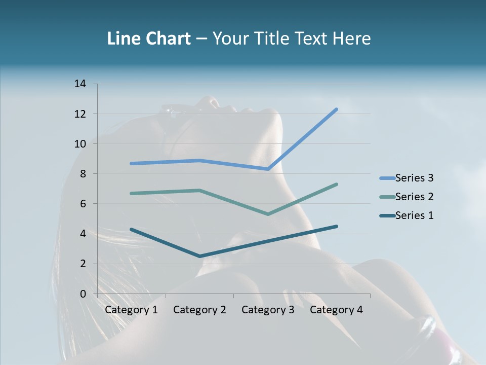 Top Sunglasses Neck PowerPoint Template