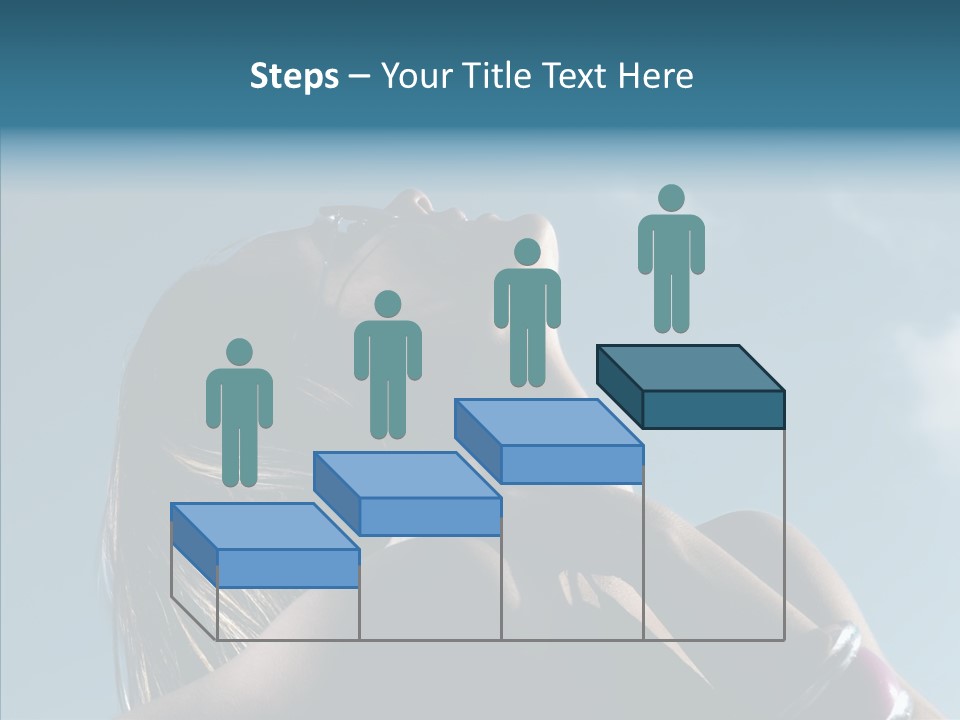 Top Sunglasses Neck PowerPoint Template