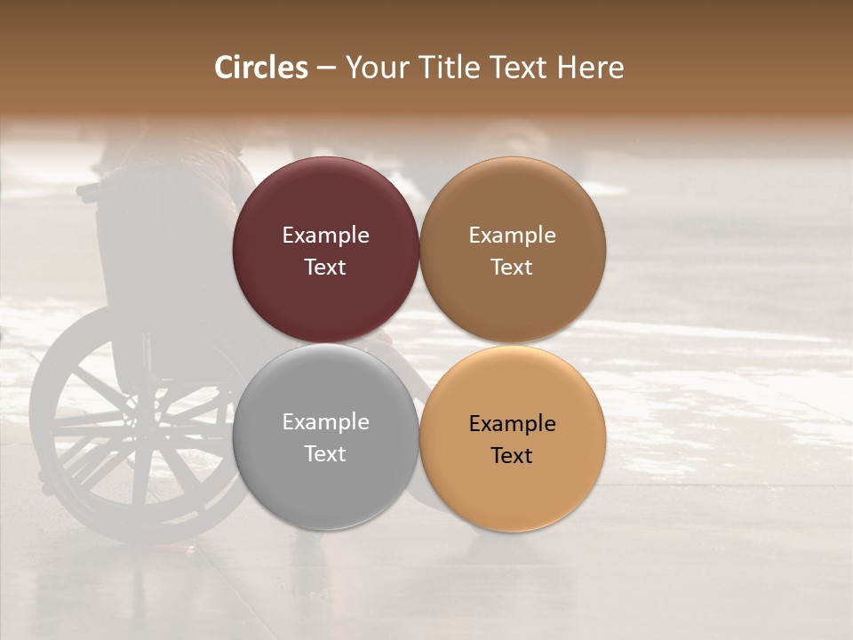 Welfare Disabled Suffer PowerPoint Template