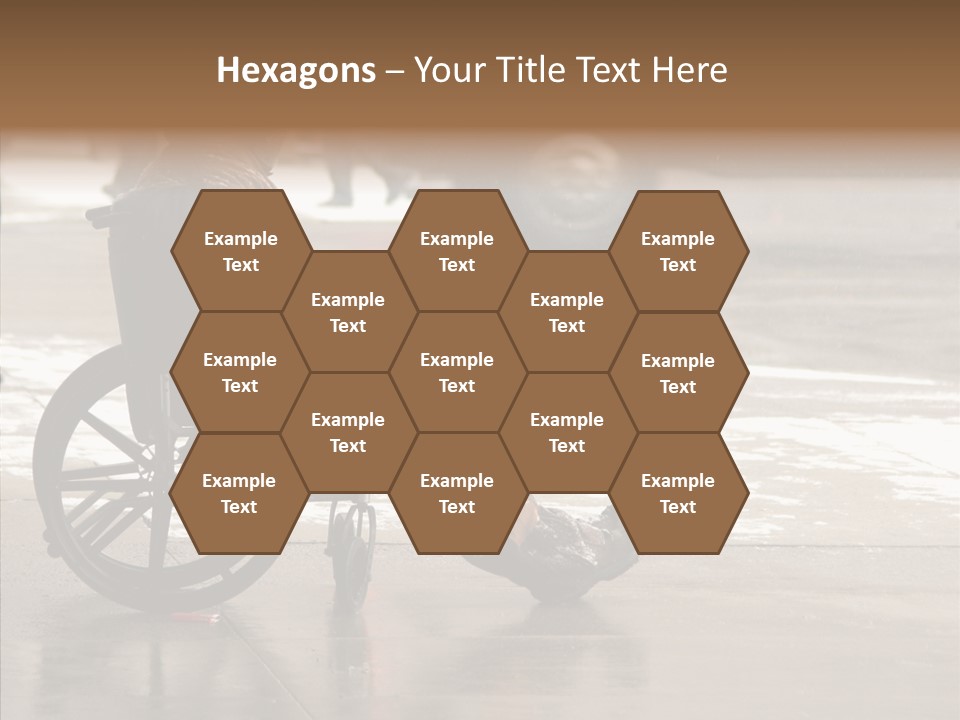 Welfare Disabled Suffer PowerPoint Template