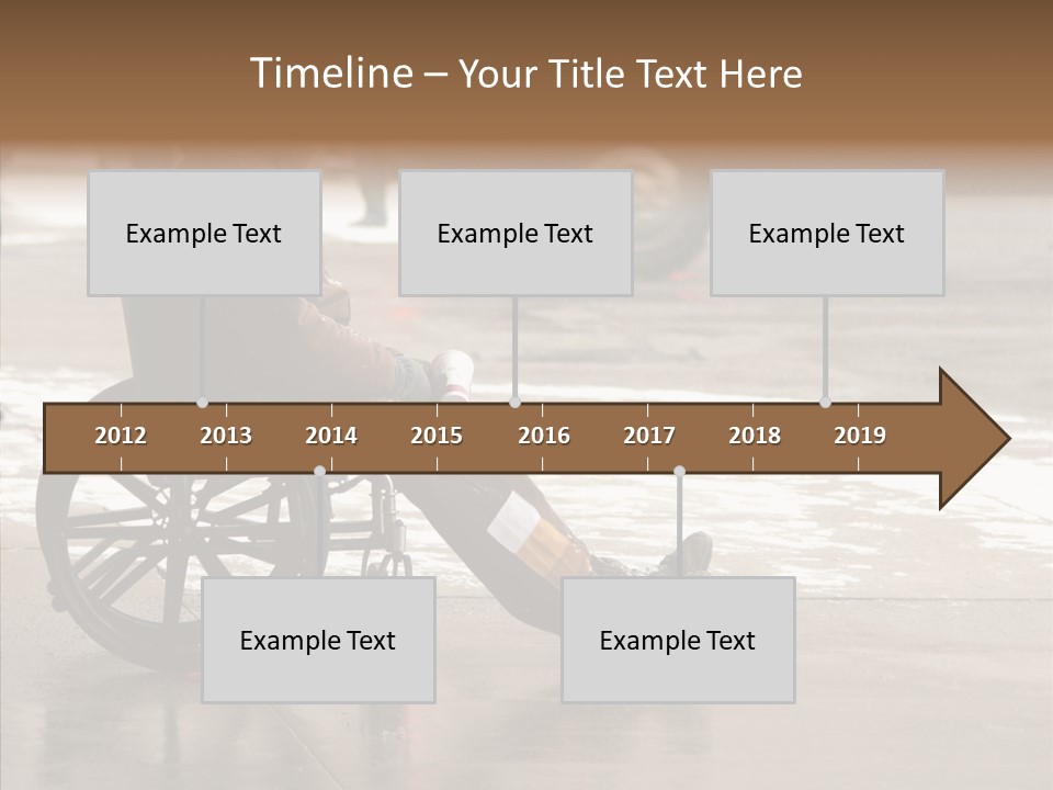Welfare Disabled Suffer PowerPoint Template