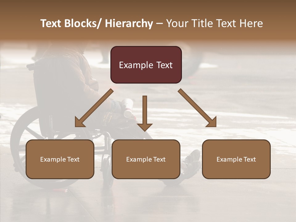Welfare Disabled Suffer PowerPoint Template