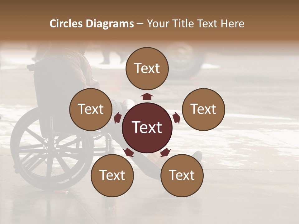 Welfare Disabled Suffer PowerPoint Template