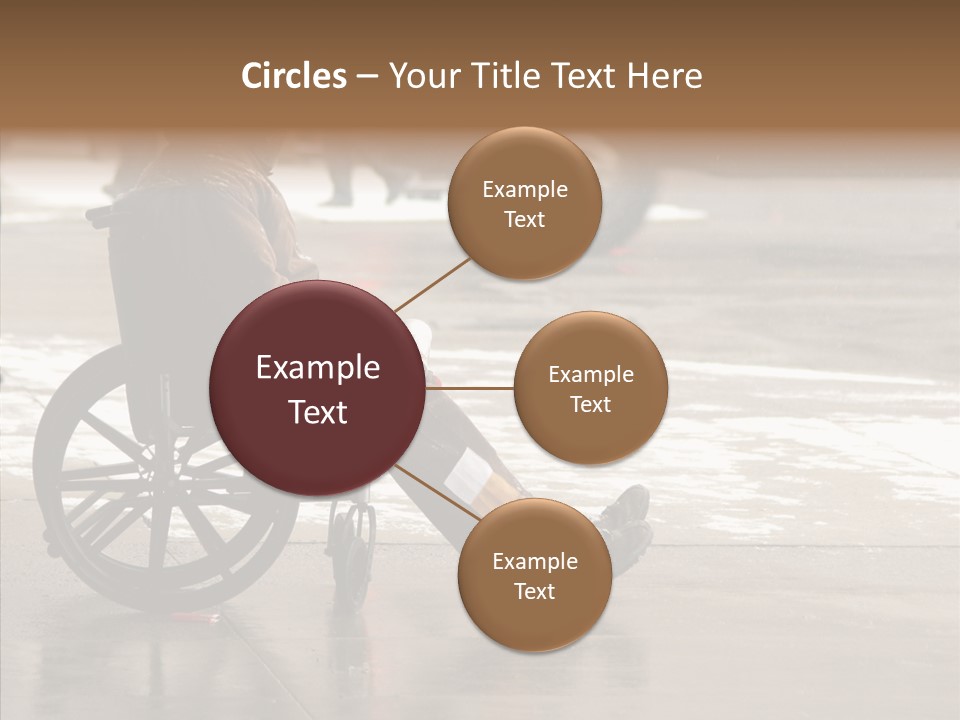 Welfare Disabled Suffer PowerPoint Template