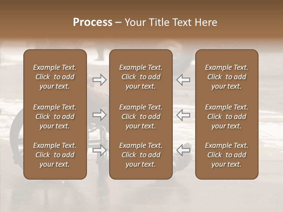 Welfare Disabled Suffer PowerPoint Template