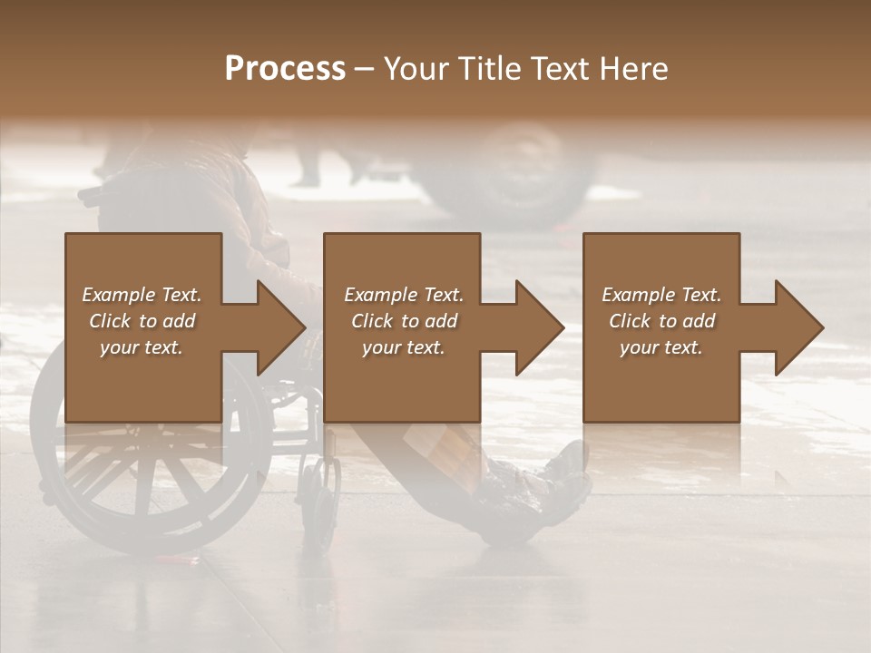 Welfare Disabled Suffer PowerPoint Template