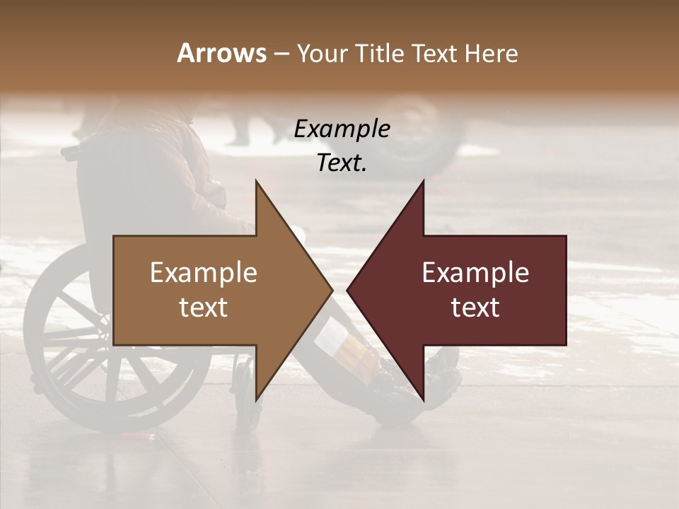 Welfare Disabled Suffer PowerPoint Template