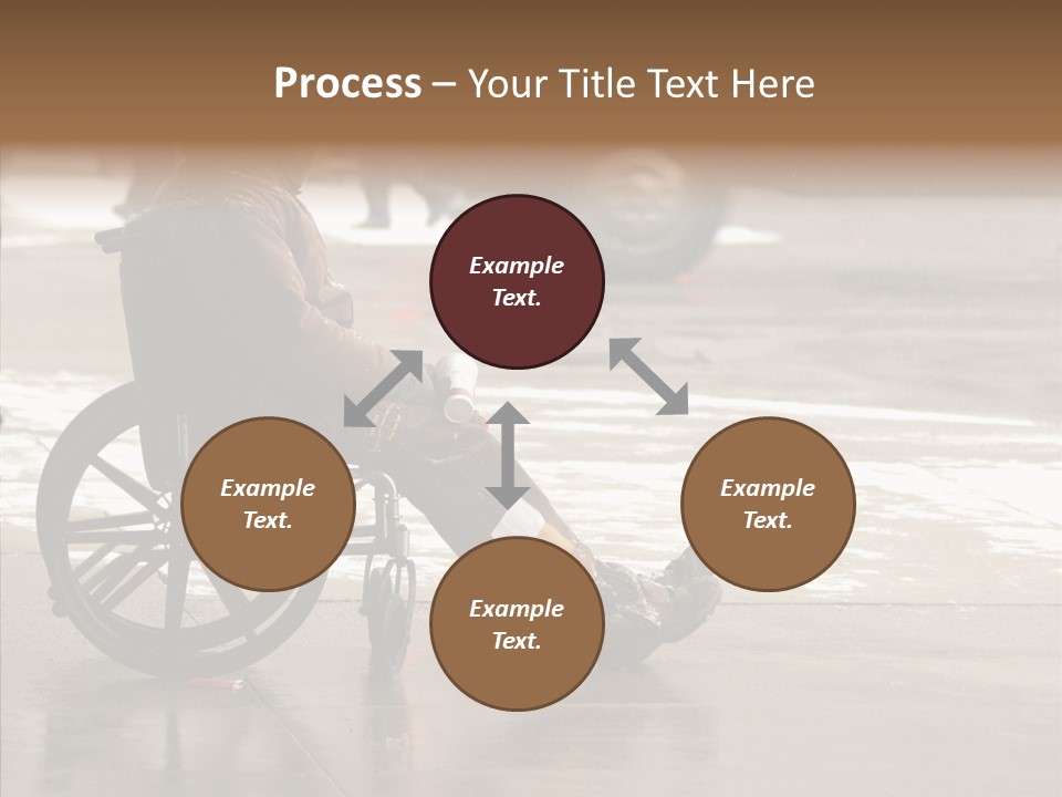 Welfare Disabled Suffer PowerPoint Template