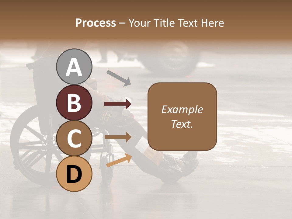 Welfare Disabled Suffer PowerPoint Template