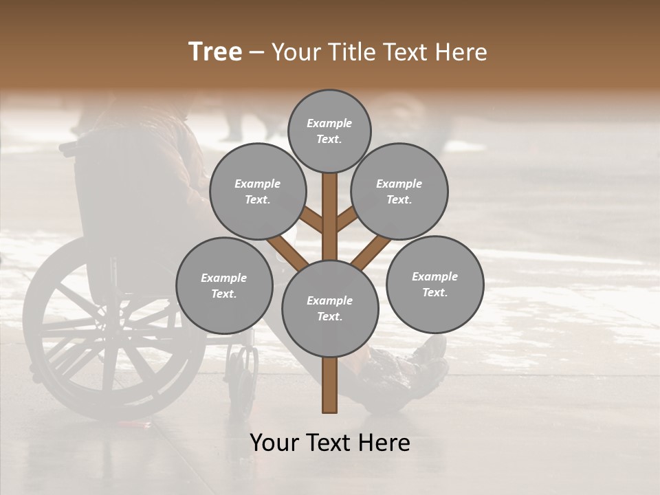 Welfare Disabled Suffer PowerPoint Template