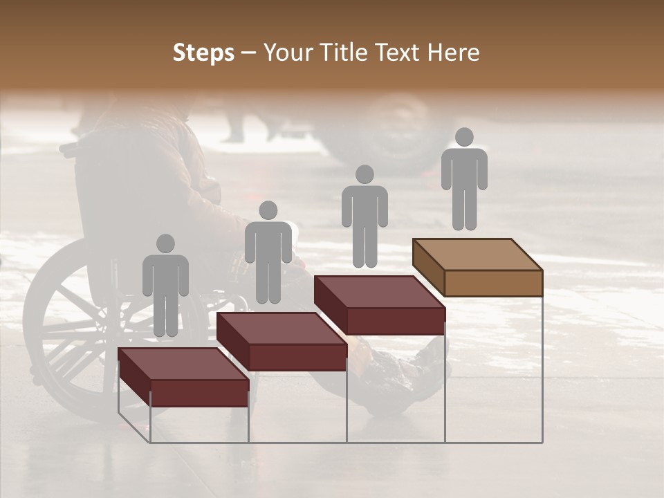 Welfare Disabled Suffer PowerPoint Template