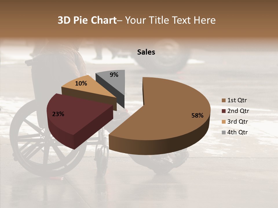 Welfare Disabled Suffer PowerPoint Template