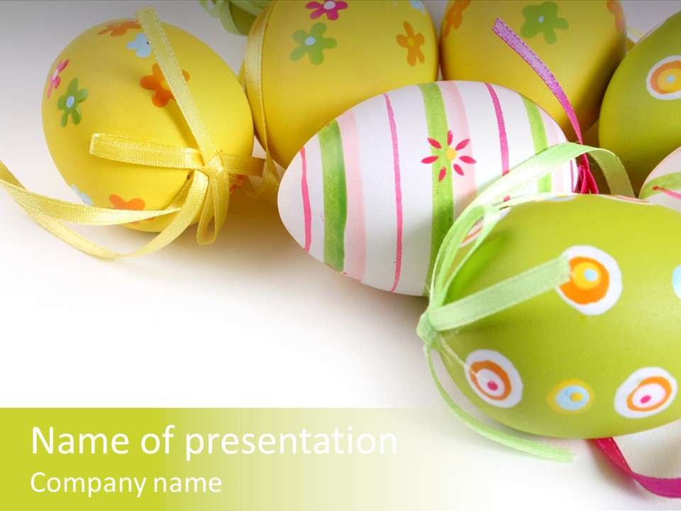 Colorful Spring Sweet PowerPoint Template