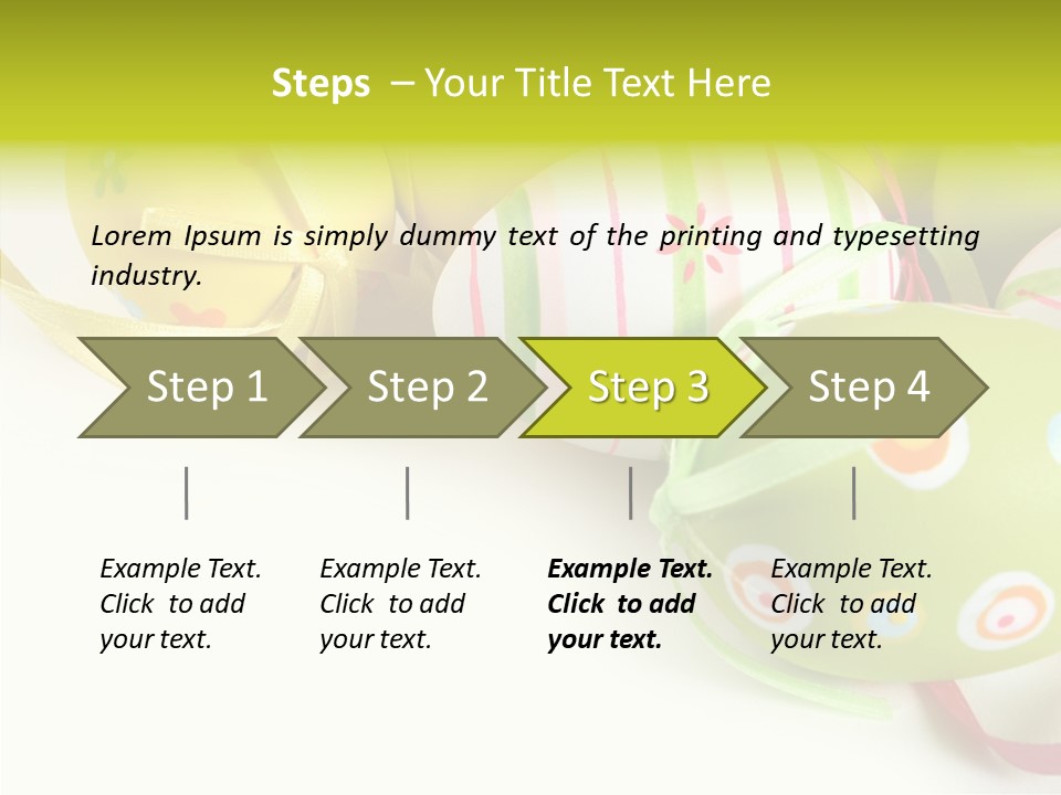 Colorful Spring Sweet PowerPoint Template