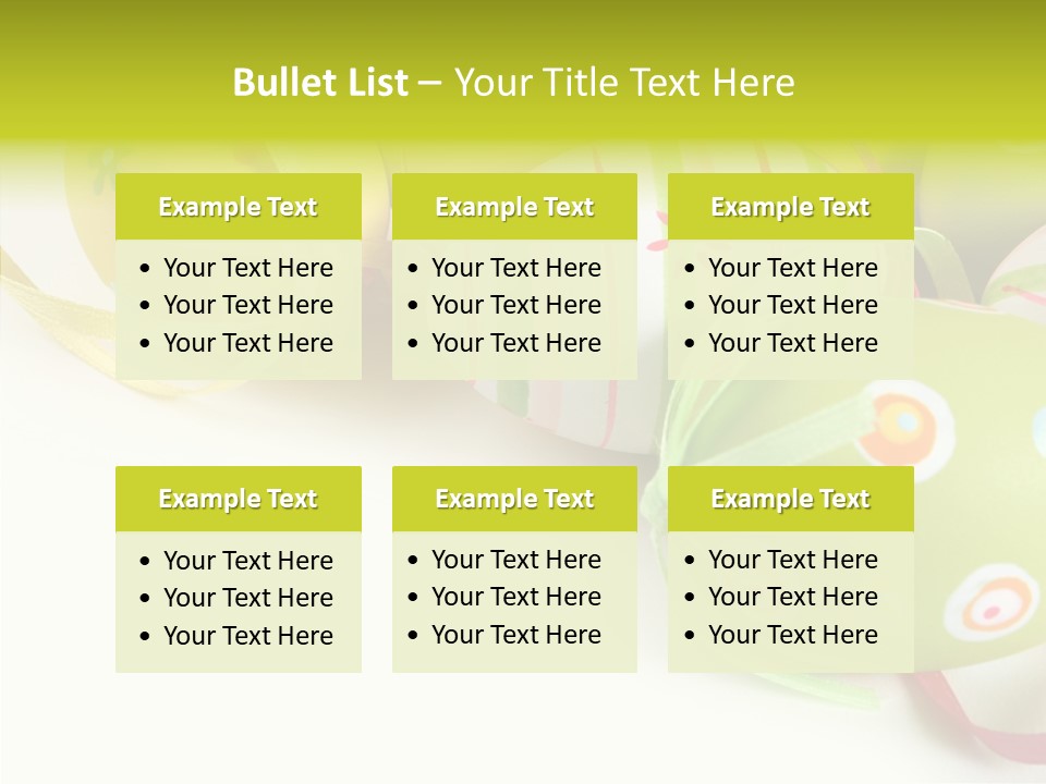 Colorful Spring Sweet PowerPoint Template