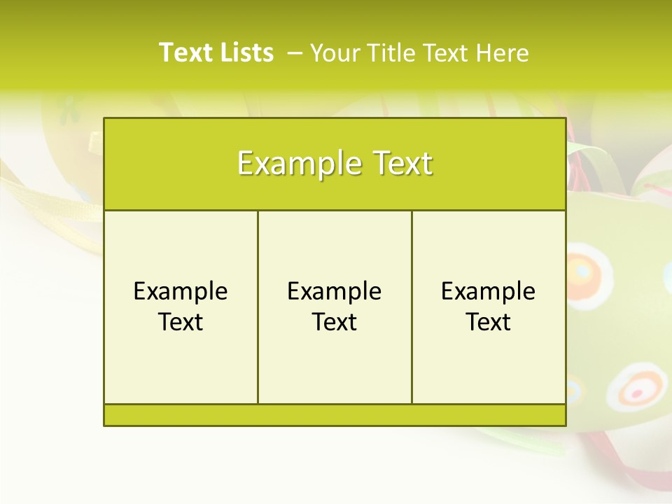 Colorful Spring Sweet PowerPoint Template