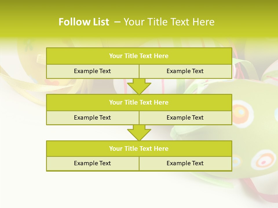 Colorful Spring Sweet PowerPoint Template