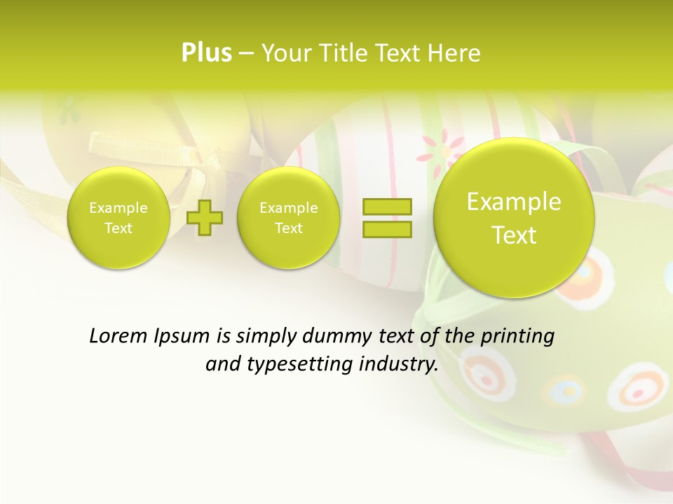 Colorful Spring Sweet PowerPoint Template