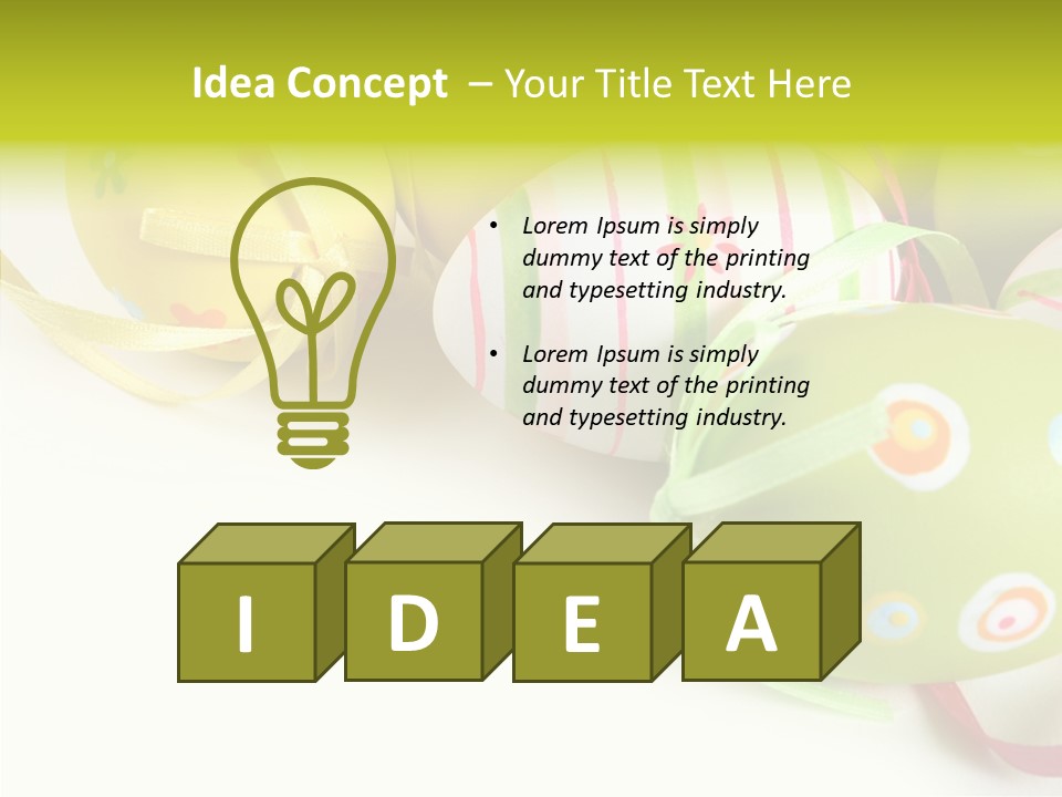 Colorful Spring Sweet PowerPoint Template