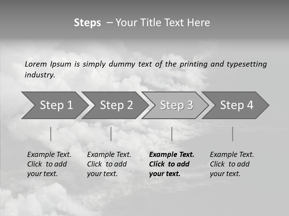 Kilauea Steaming Lava PowerPoint Template