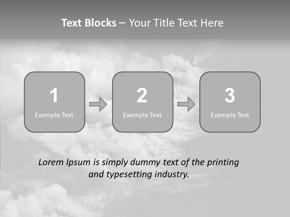 Kilauea Steaming Lava PowerPoint Template