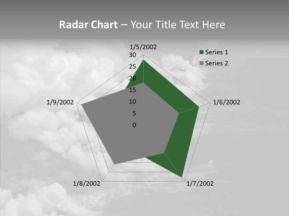 Kilauea Steaming Lava PowerPoint Template