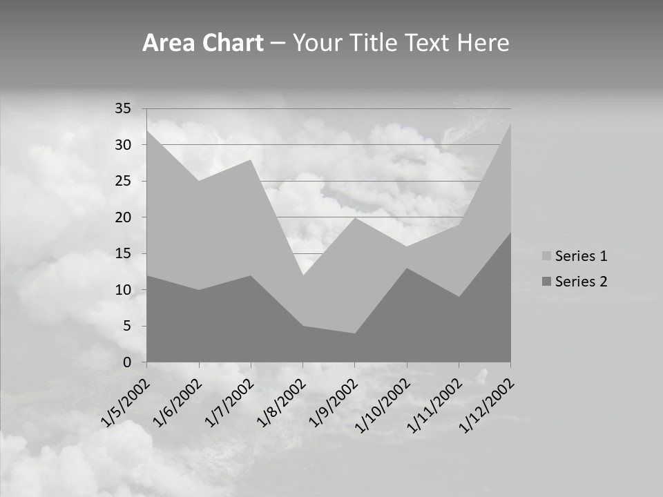 Kilauea Steaming Lava PowerPoint Template
