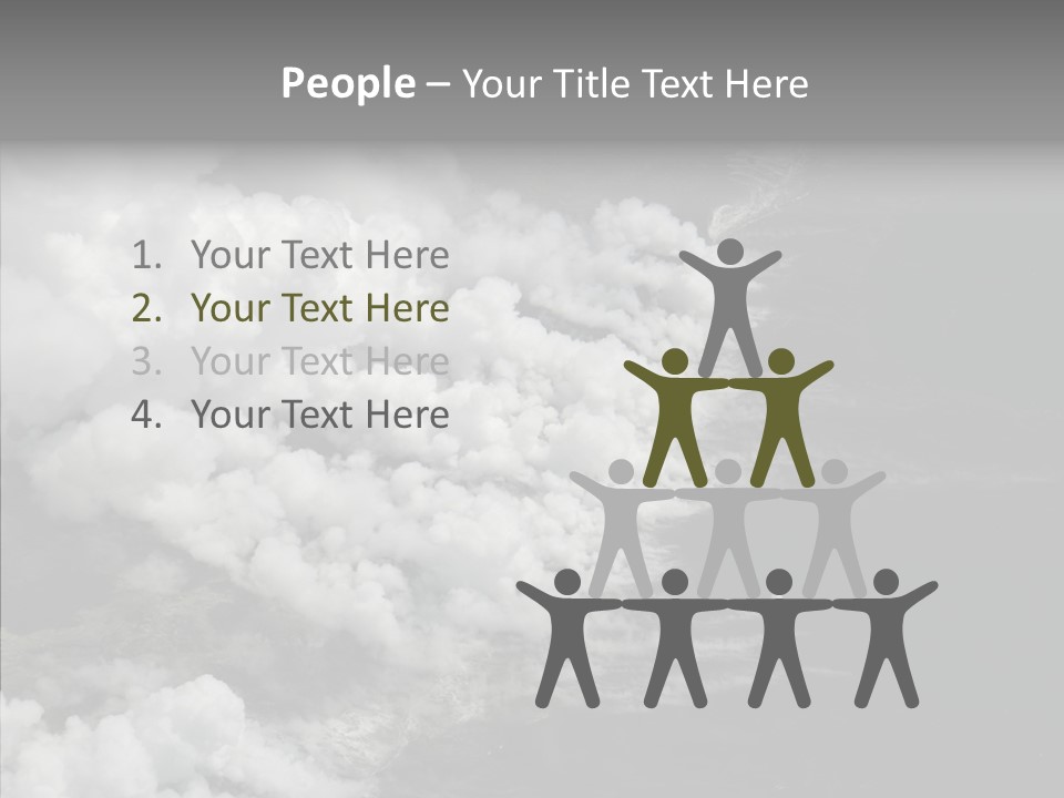 Kilauea Steaming Lava PowerPoint Template