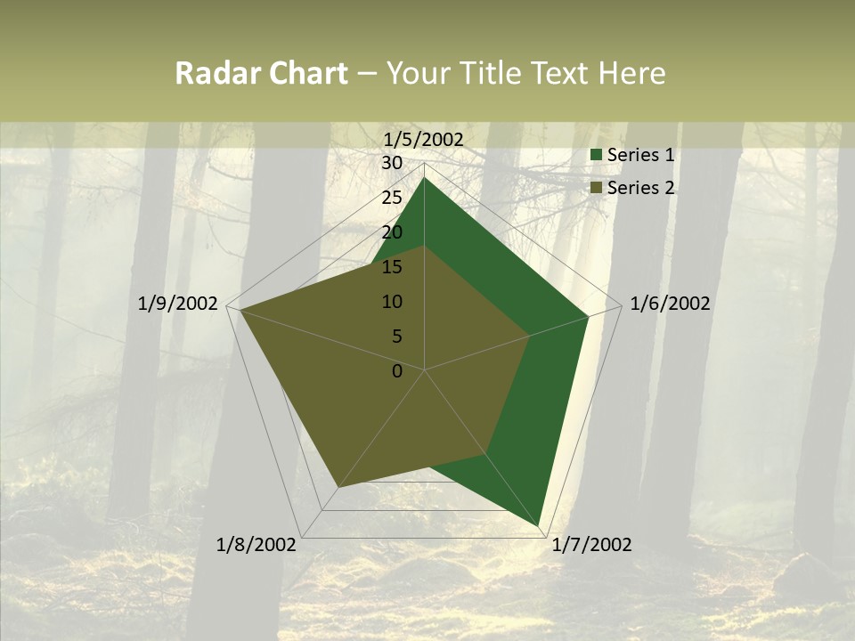Beams Trunks Life PowerPoint Template