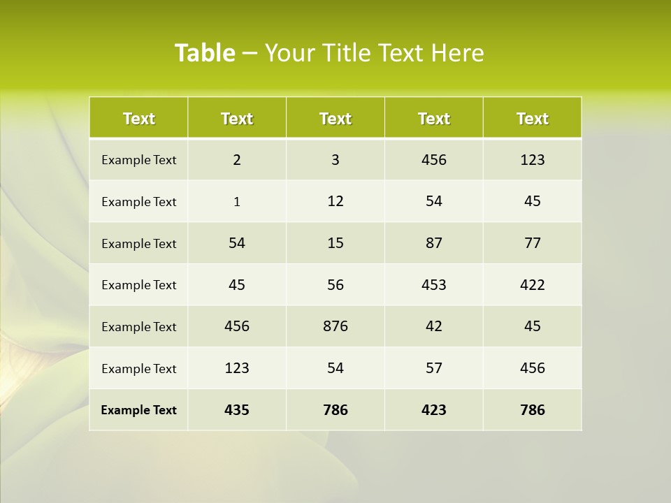 Portrait Model Lips PowerPoint Template