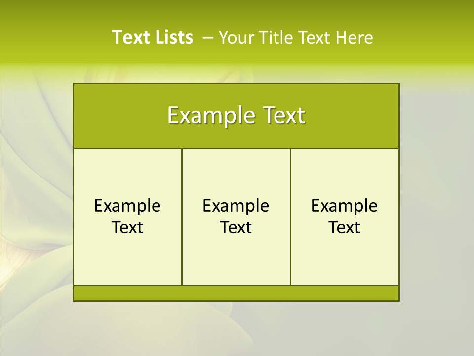 Portrait Model Lips PowerPoint Template
