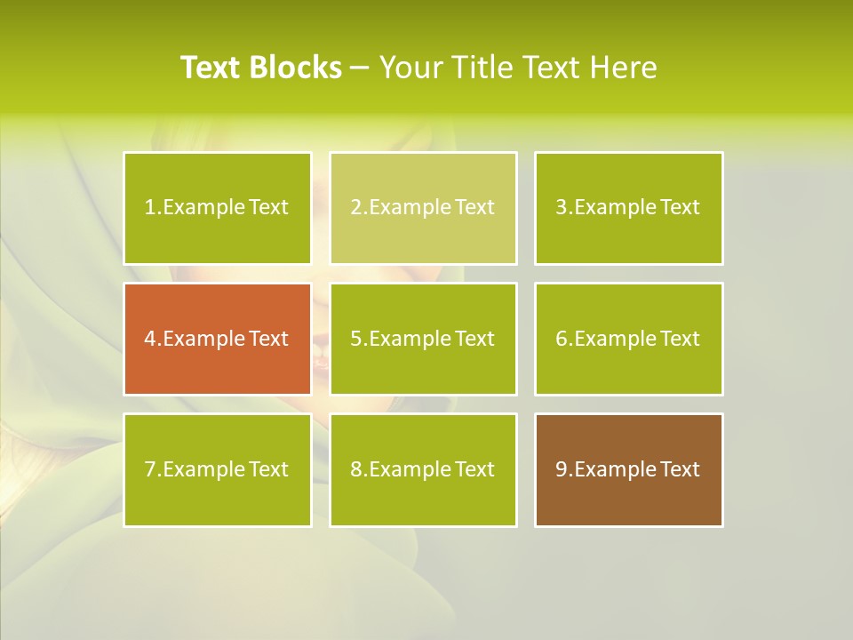 Portrait Model Lips PowerPoint Template