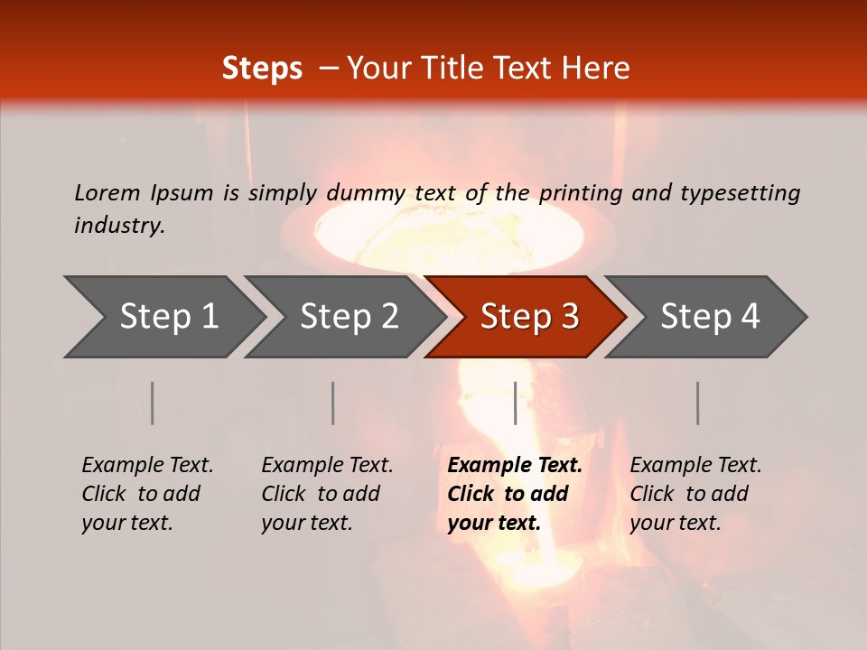 Liquid Metallurgical Equipment PowerPoint Template