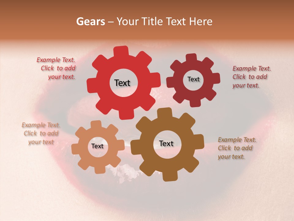 Cheerful Dark Beautiful PowerPoint Template