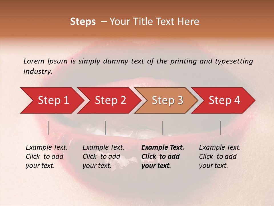 Cheerful Dark Beautiful PowerPoint Template