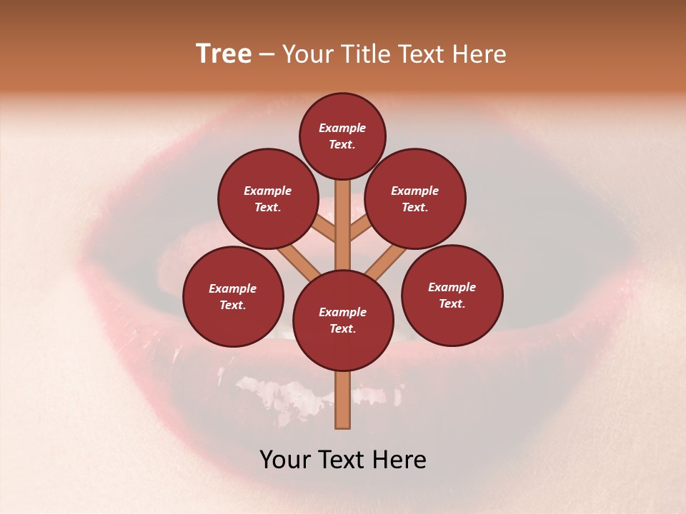 Cheerful Dark Beautiful PowerPoint Template