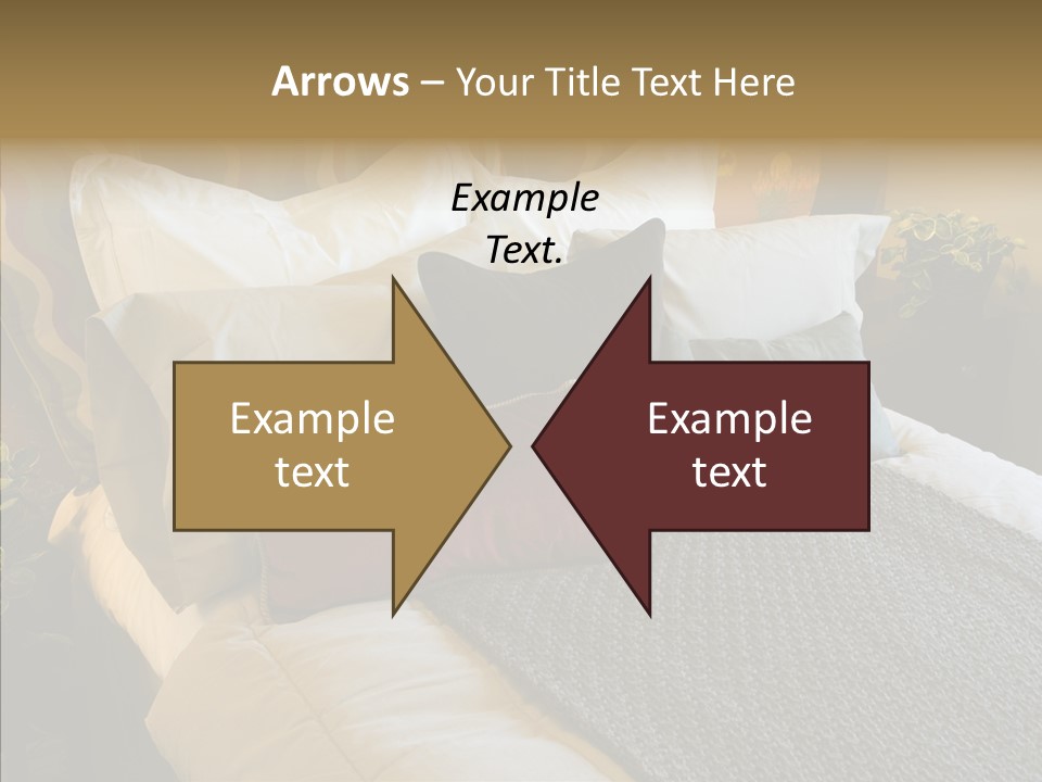 Resting American Bed PowerPoint Template