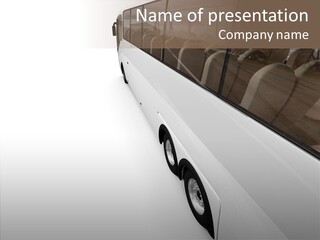 Vacation Transport Ticket PowerPoint Template