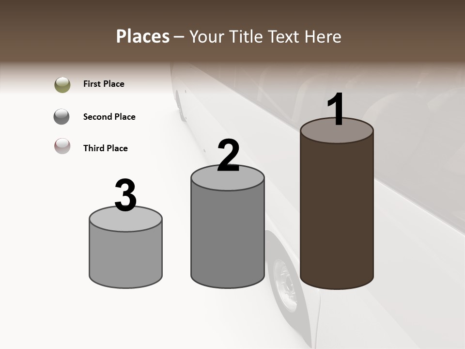 Vacation Transport Ticket PowerPoint Template