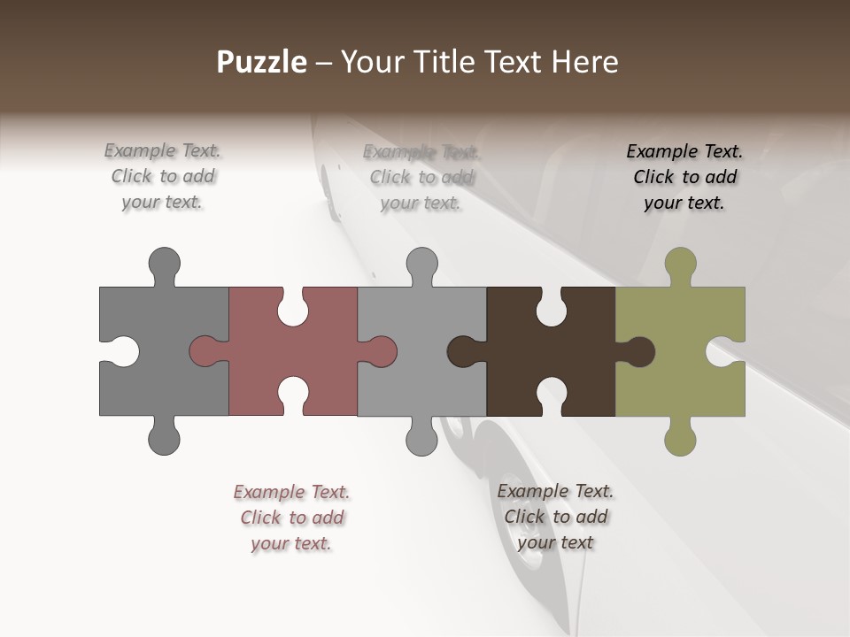 Vacation Transport Ticket PowerPoint Template