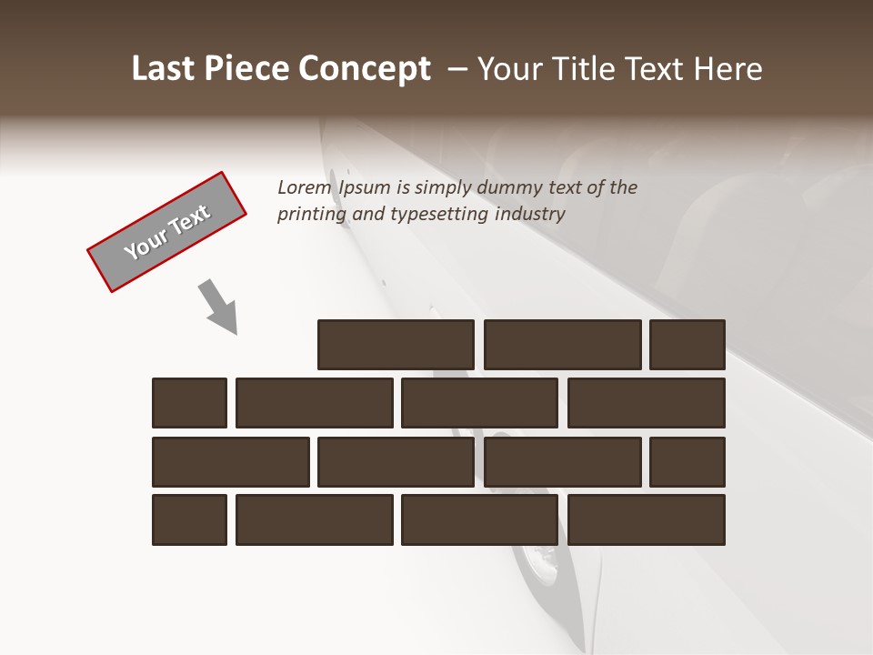 Vacation Transport Ticket PowerPoint Template