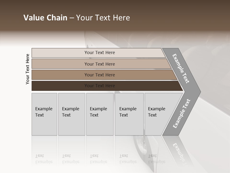 Vacation Transport Ticket PowerPoint Template