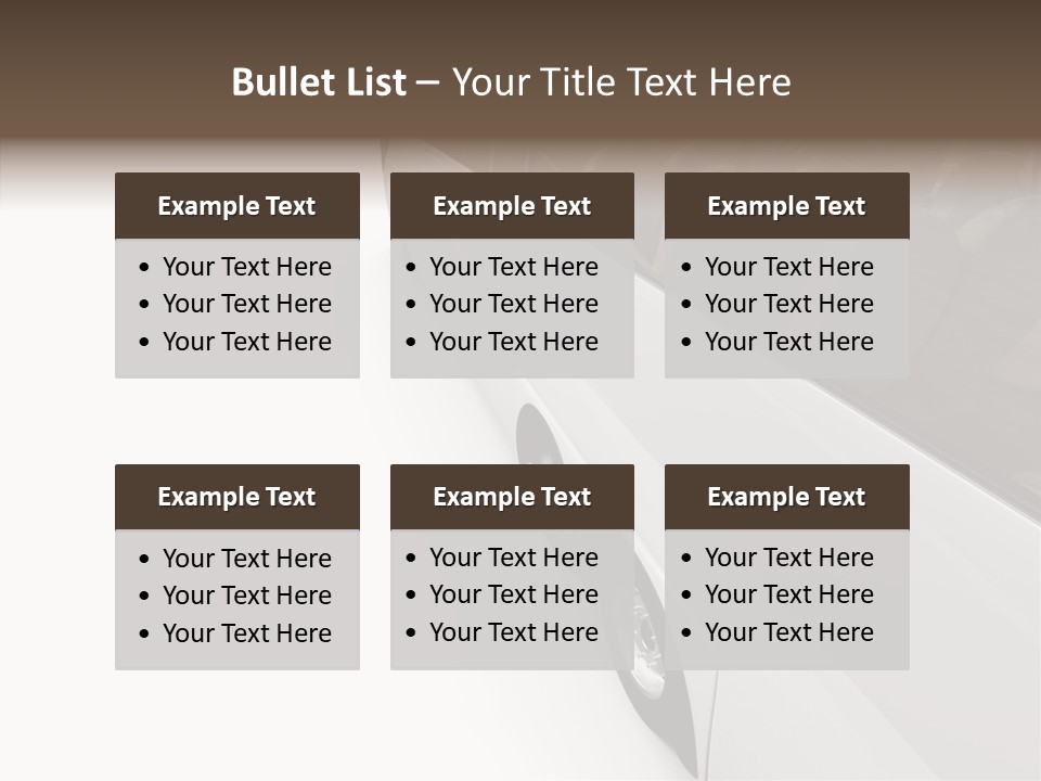 Vacation Transport Ticket PowerPoint Template