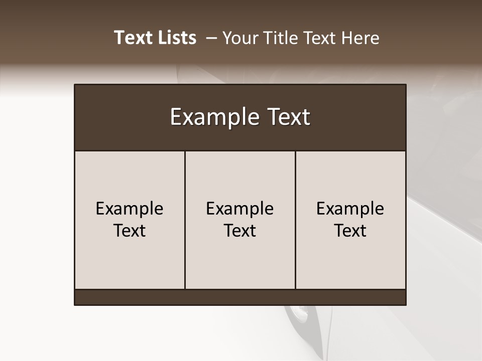 Vacation Transport Ticket PowerPoint Template