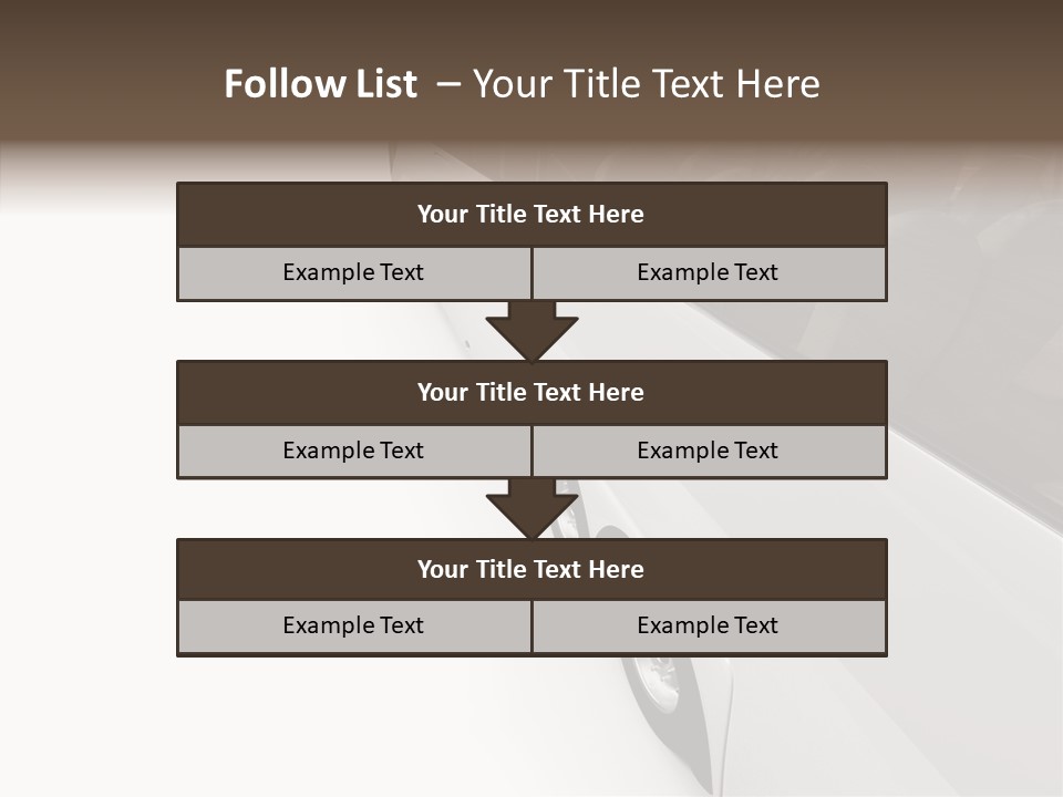 Vacation Transport Ticket PowerPoint Template