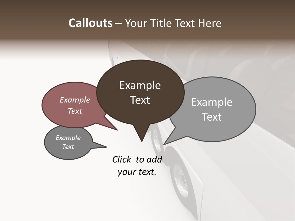 Vacation Transport Ticket PowerPoint Template