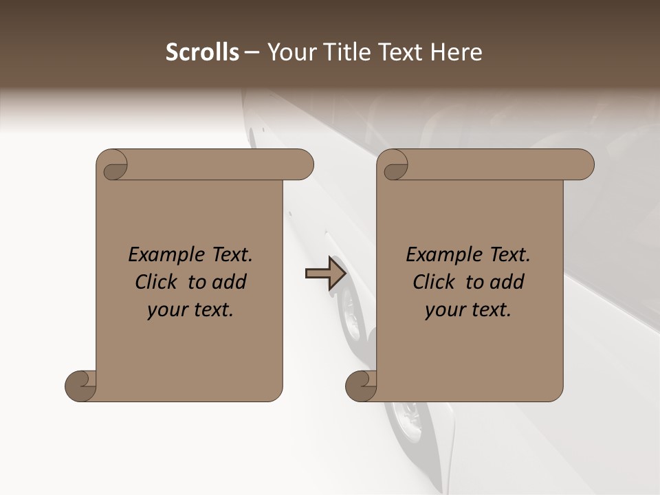 Vacation Transport Ticket PowerPoint Template