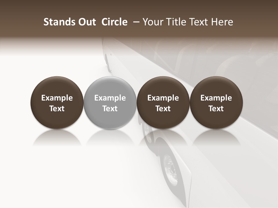 Vacation Transport Ticket PowerPoint Template