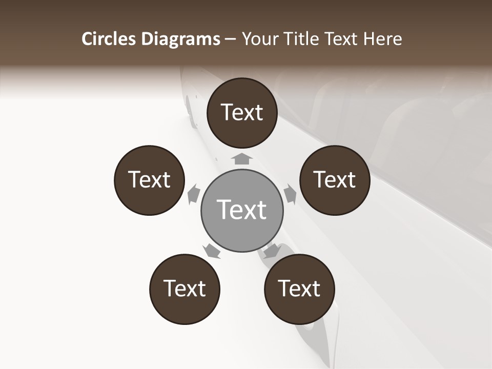 Vacation Transport Ticket PowerPoint Template