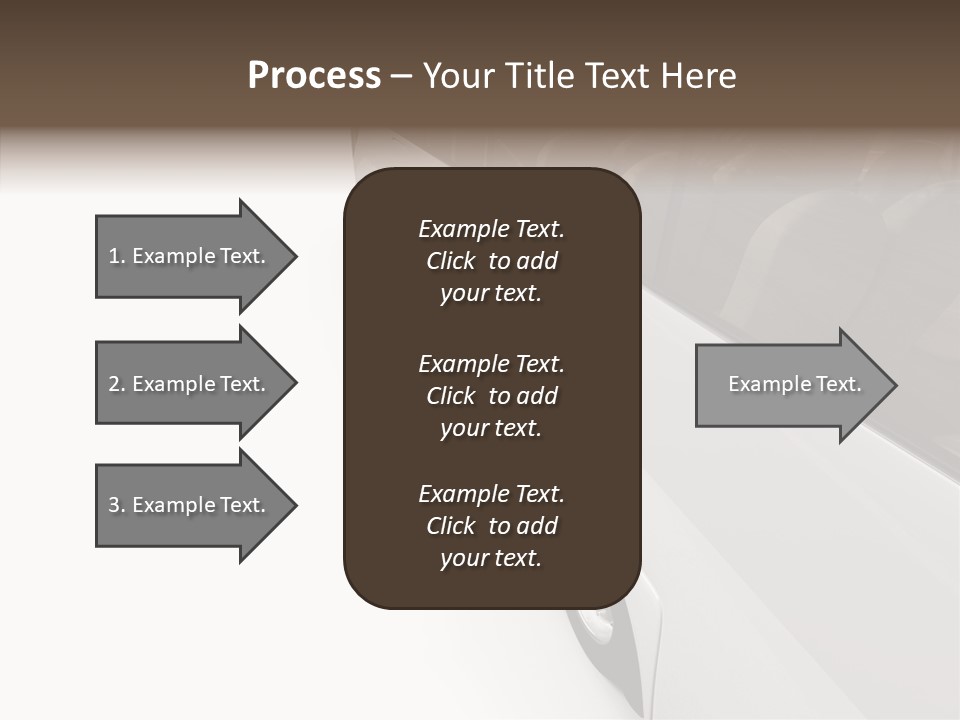 Vacation Transport Ticket PowerPoint Template